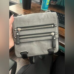 Coach NY Cambridge Moto Leather Crossbody Bag